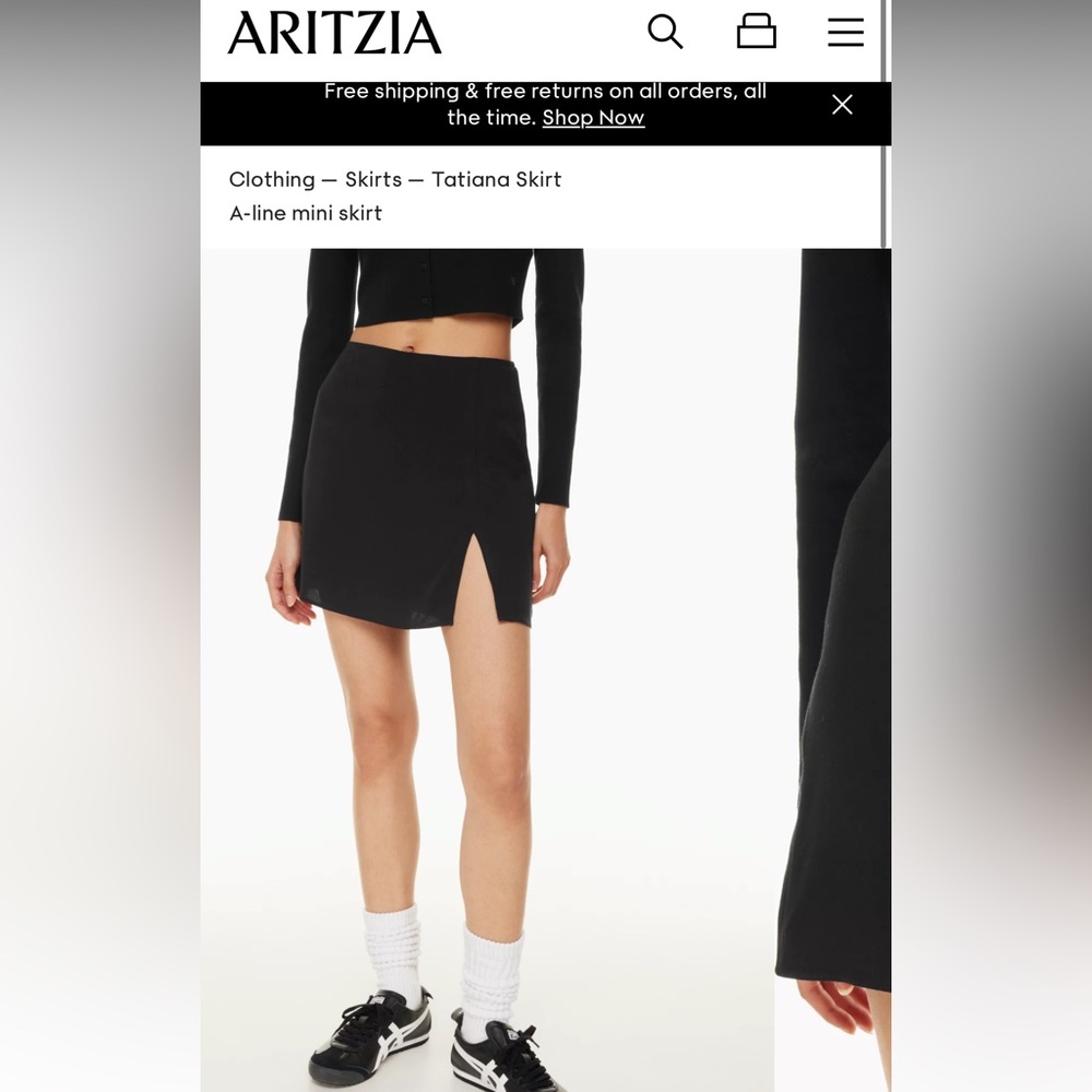 Tatiana Skirt Sunday Best Aritizia
